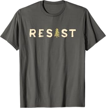 Resist National Parks Freedom Civil Rights Retro T-Shirt