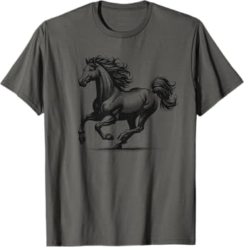 Horse Vintage Graphic T-Shirt