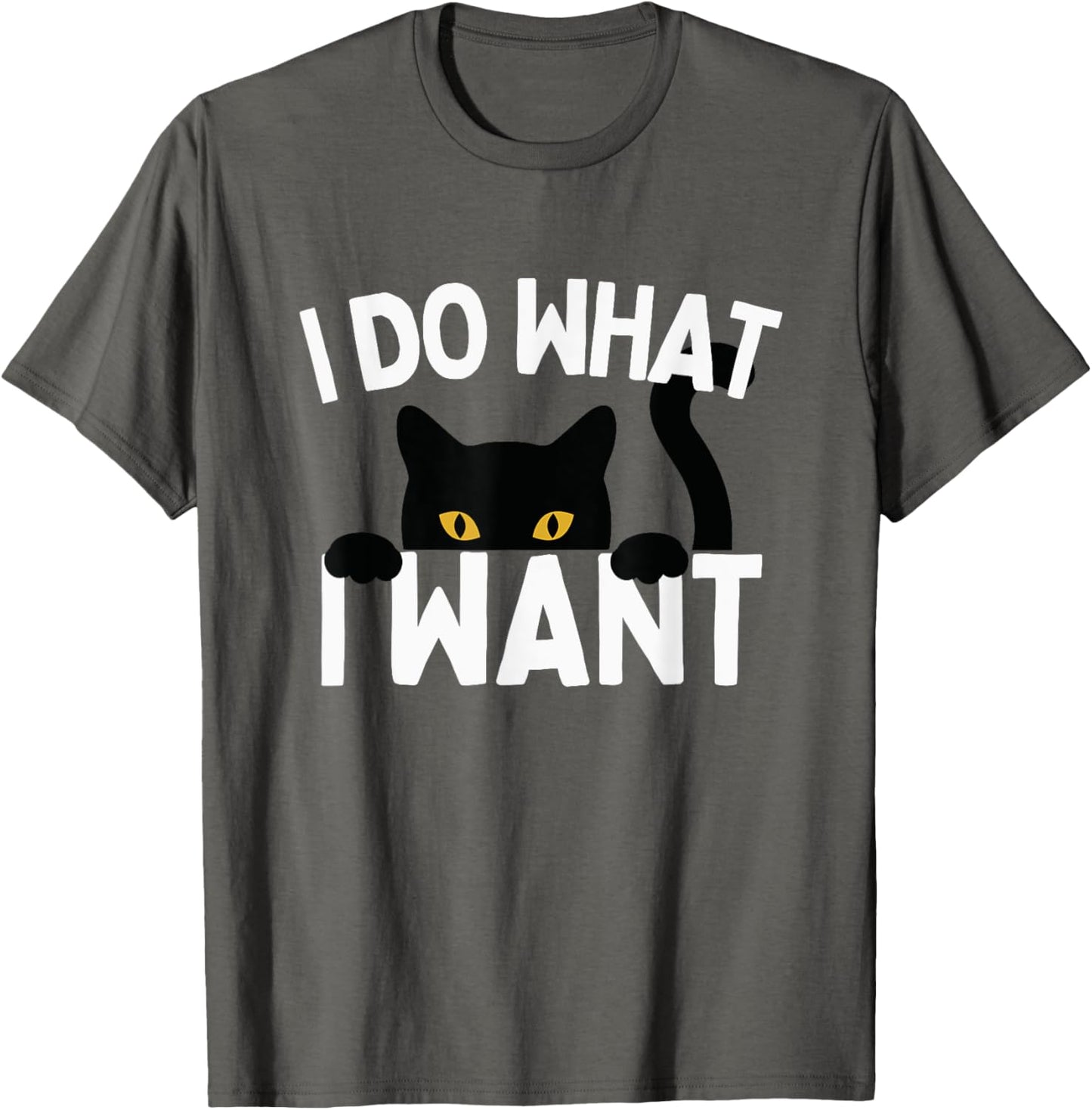 Funny Black Cat T-Shirt