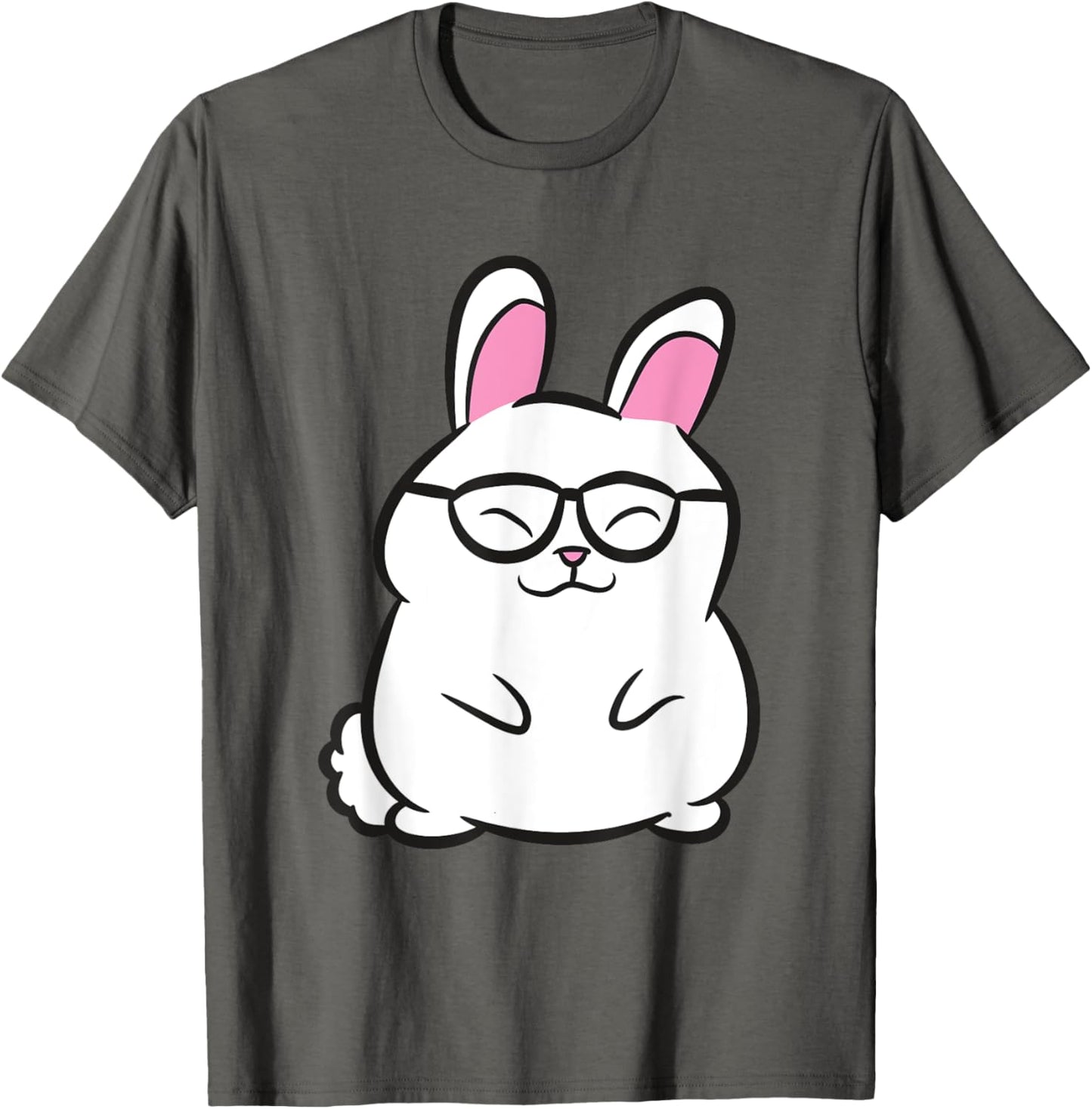 Nerdy Rabbit Owner Bunny Rabbit Hipster Cute Bunny T-Shirt