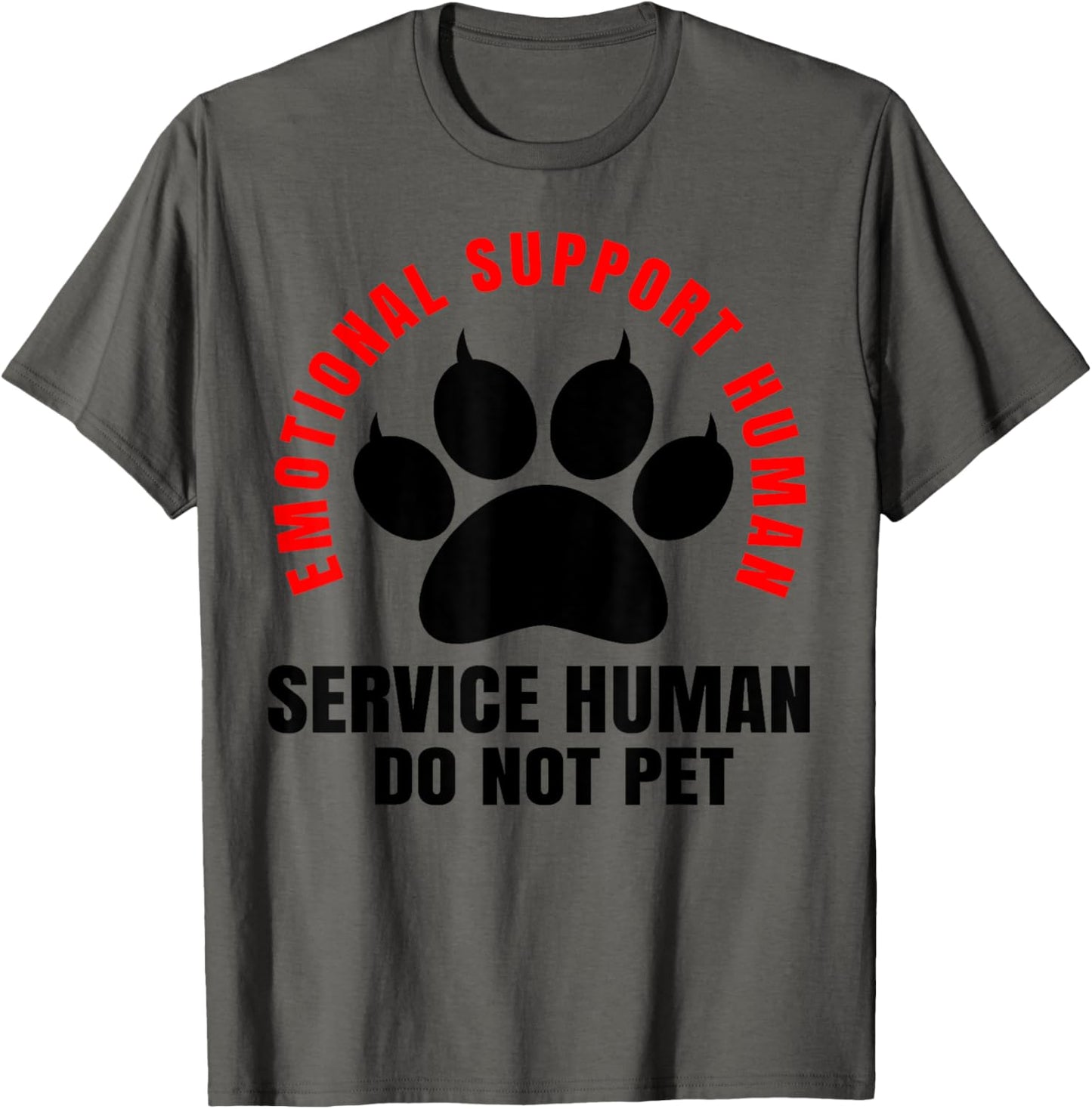 Service Human Do Not Pet Funny Dog Lover Vintage T-Shirt
