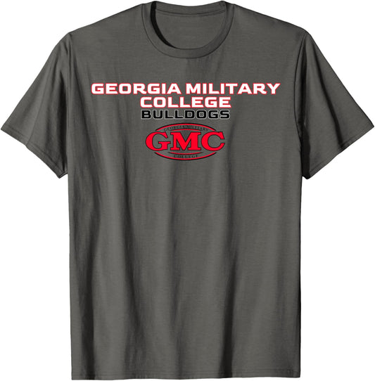 Georgia Military College Prep Bulldogs Stacked T-Shirt