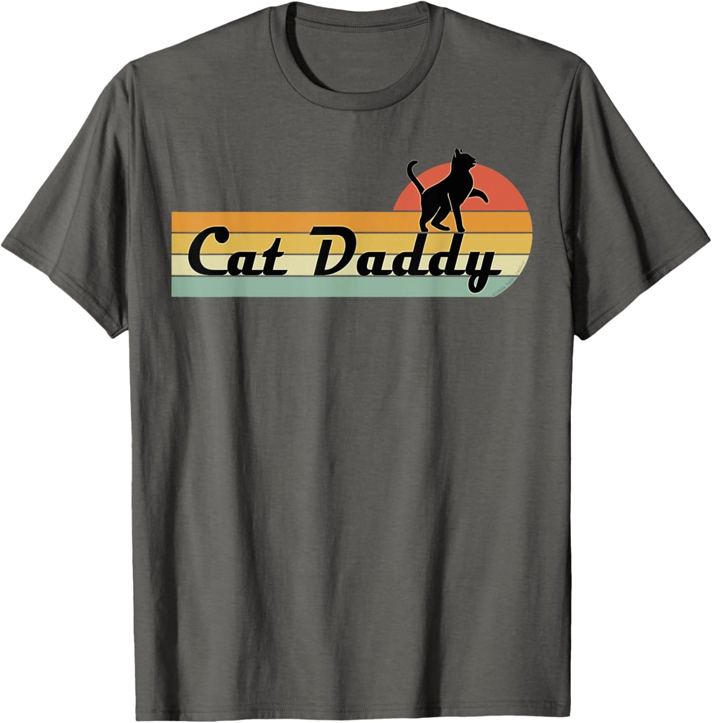 Retro Cat Lovers - Cat Daddy T-Shirt
