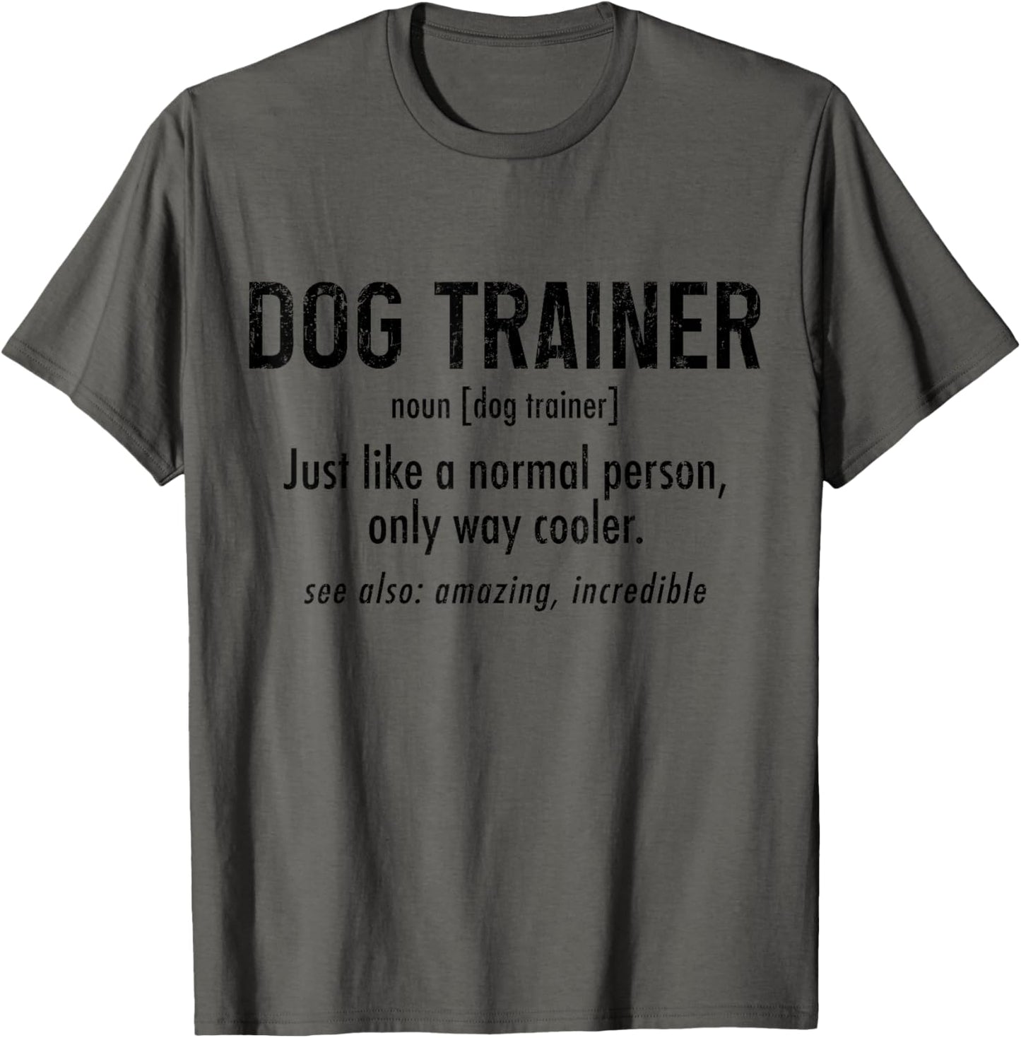 Dog Trainer Definition Dictionary Funny Dog Training T-Shirt
