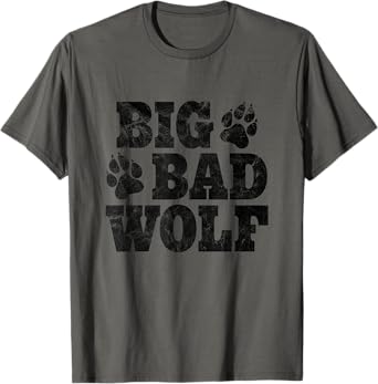 Big Bad Wolf Halloween Shirt Halloween Costume Men Women T-Shirt