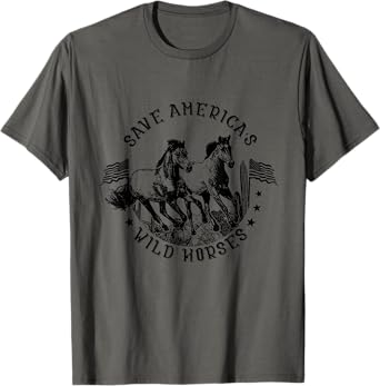 Save America’s wild horses T-Shirt