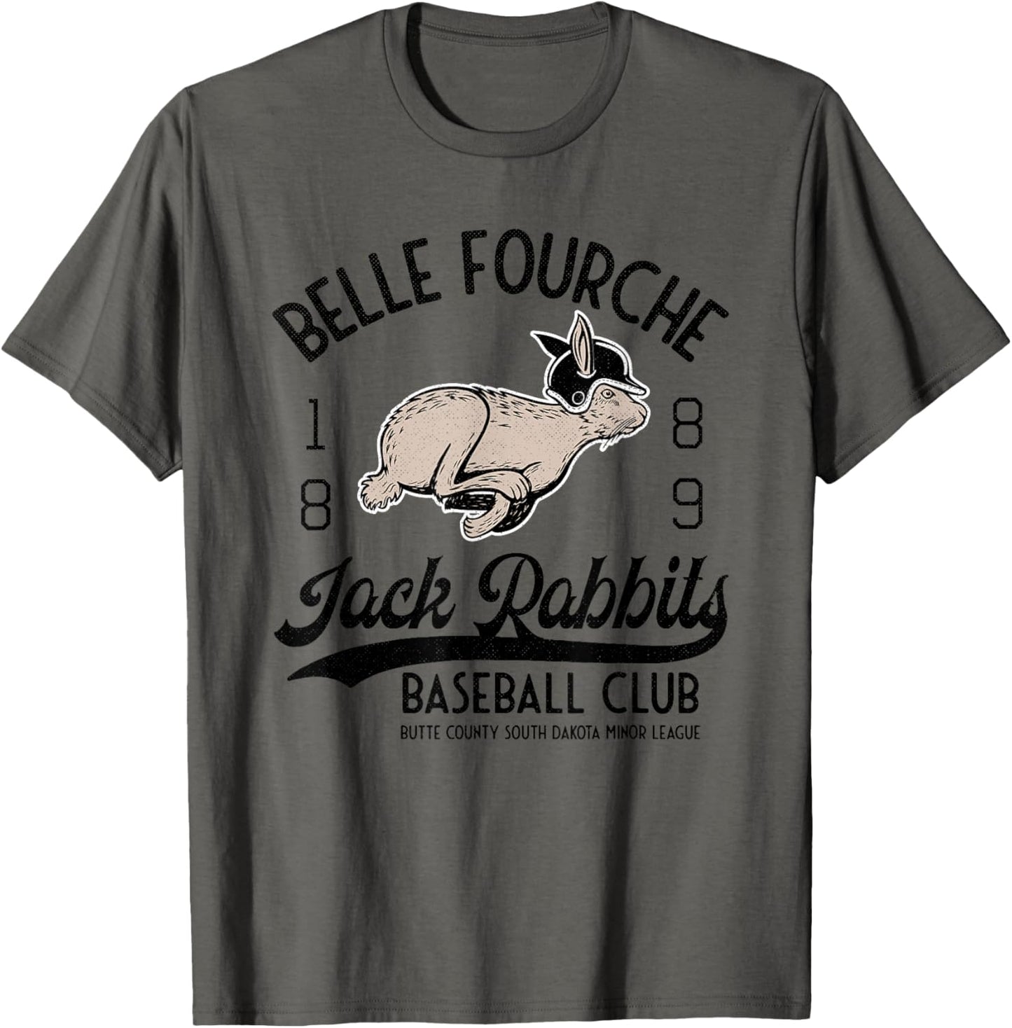 Belle Fourche Jack Rabbits Retro Minor League Baseball Team T-Shirt