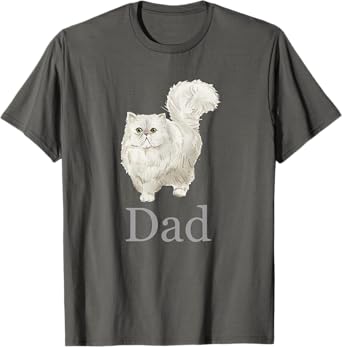 Persian Cat Dad Shirt, Persian Cat Father, Persian Cat Daddy T-Shirt