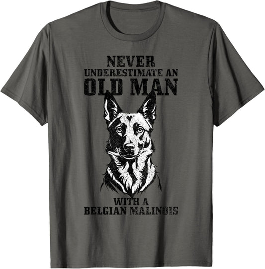Belgian Malinois Dad Funny Dog Owner T-Shirt