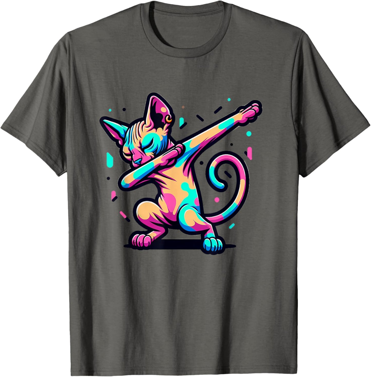 Dabbing Sphinx Cat T-Shirt