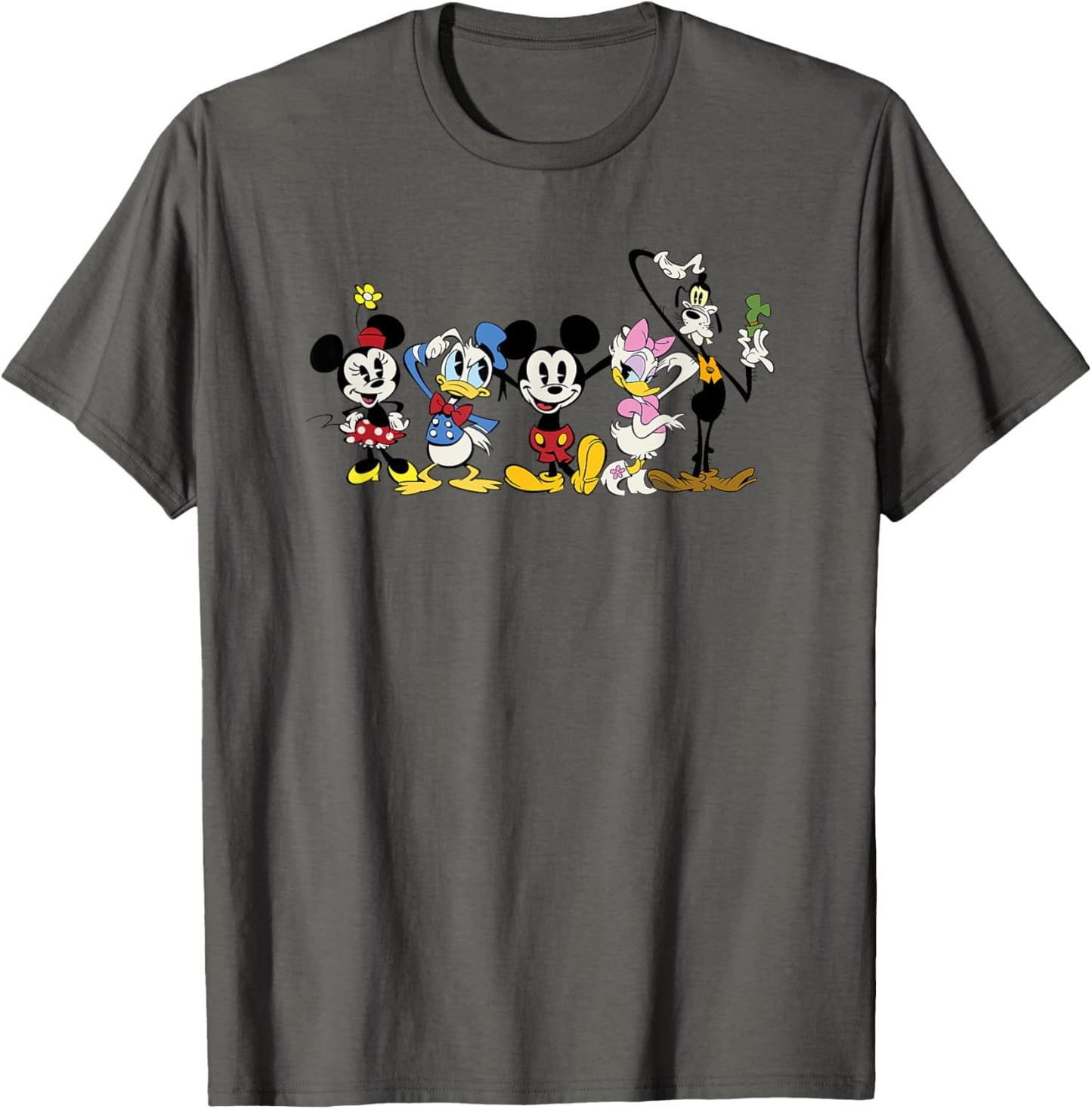 Disney Channel Mickey and Friends Cartoon T-Shirt