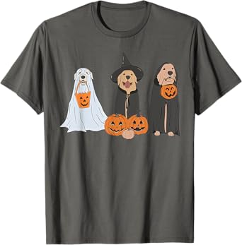 Halloween Labrador Golden Retriever T-Shirt