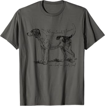 Can I Take My Hounds To Heaven, Can I Heart on God's Land T-Shirt