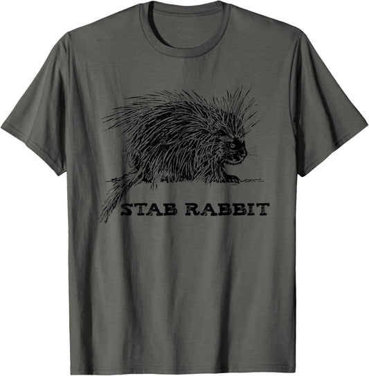 Funny Stab Rabbit Porcupine T-Shirt
