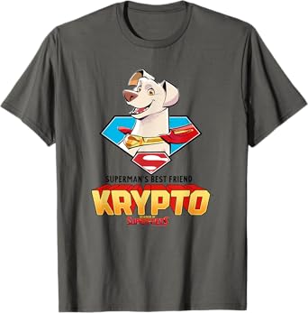 DC League Of Super-Pets Krypto The Superdog Big Face Poster T-Shirt