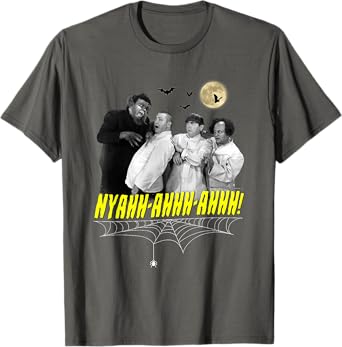 TTS- The Three Stooges NYAHH-AHHH-AHHH! Halloween T-Shirt
