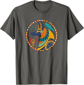 Anpu Egypt Anubis Egyptian Dog God of The Dead Anubis Men Women Kids T-Shirt