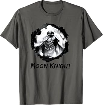 Marvel Moon Knight Paint Smudge Print Classic Comic T-Shirt