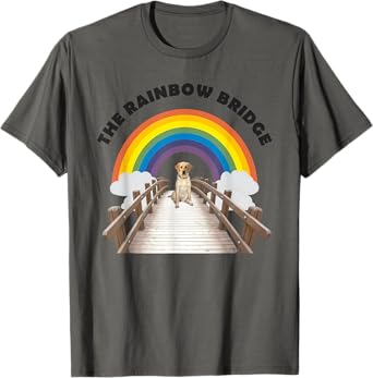 THE RAINBOW BRIDGE YELLOW LABRADOR RETRIEVER T-SHIRT T-Shirt