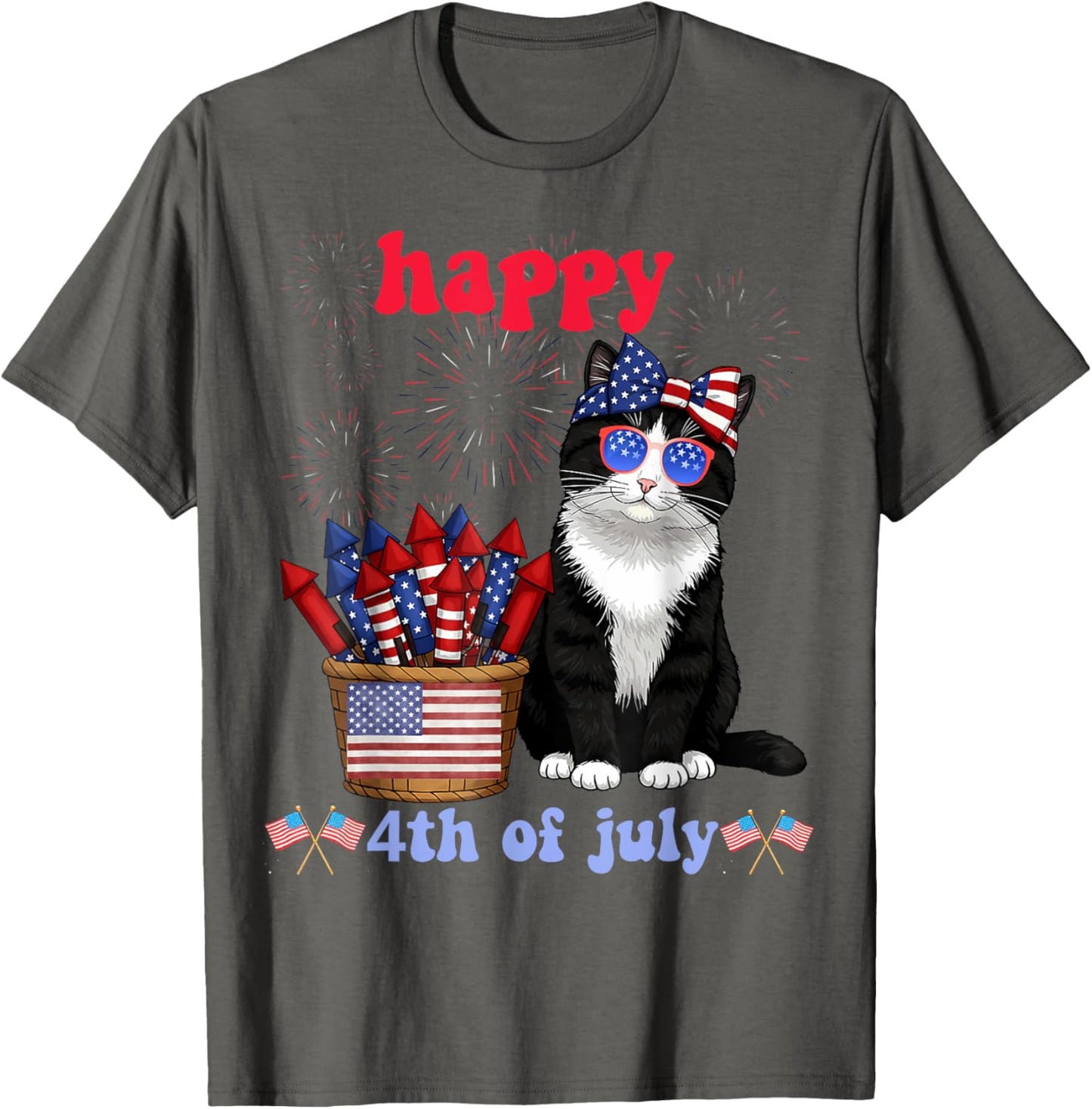 and Fireworks funny for Men Women Kids T-Shirt