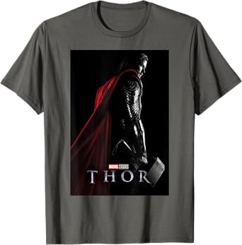 Marvel Studios Thor Movie Poster Graphic T-Shirt T-Shirt