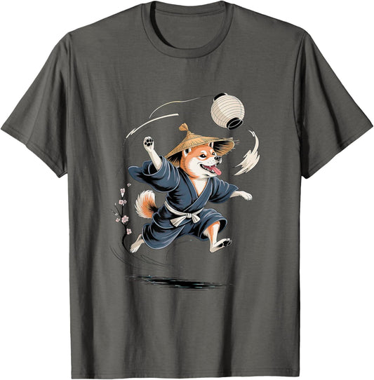Dog Choju Giga Japanese Funny Traditional Animal Character T-Shirt
