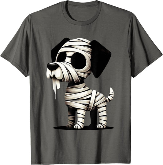 Mummy Dog Halloween - Cute, Funny & Spooky Pet Costume T-Shirt