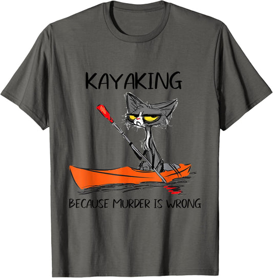 cat kayak T-Shirt