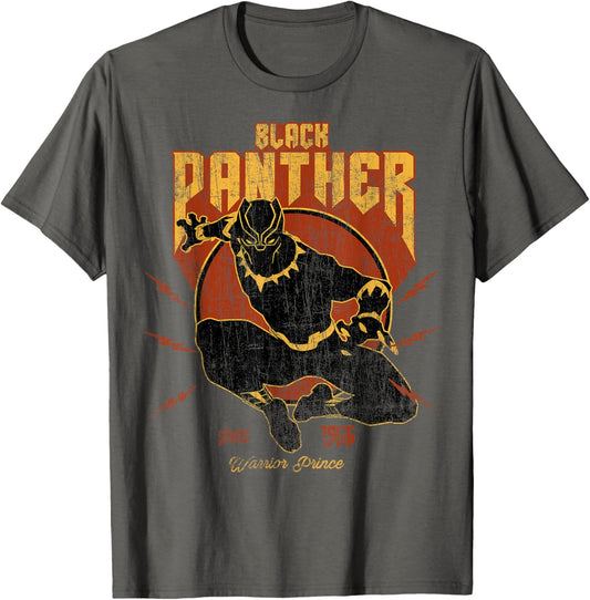 Marvel Black Panther Action Since 1966 Retro Vintage T-Shirt T-Shirt