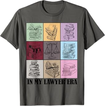funny Lawyer Quote In My Lawyer Era Cool Lawyers T-Shirt