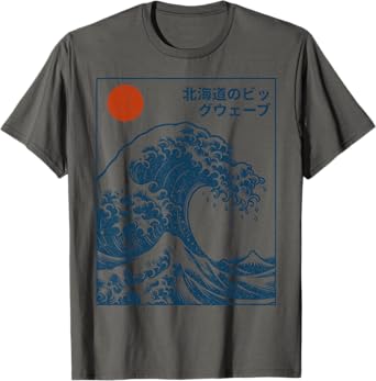 Japanese Great Wave Men's Graphic Tee T-Shirt
