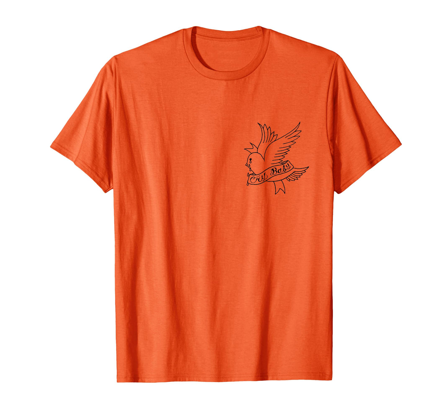 Cry Baby Aesthetic Tattoo Crybaby Bird T-Shirt