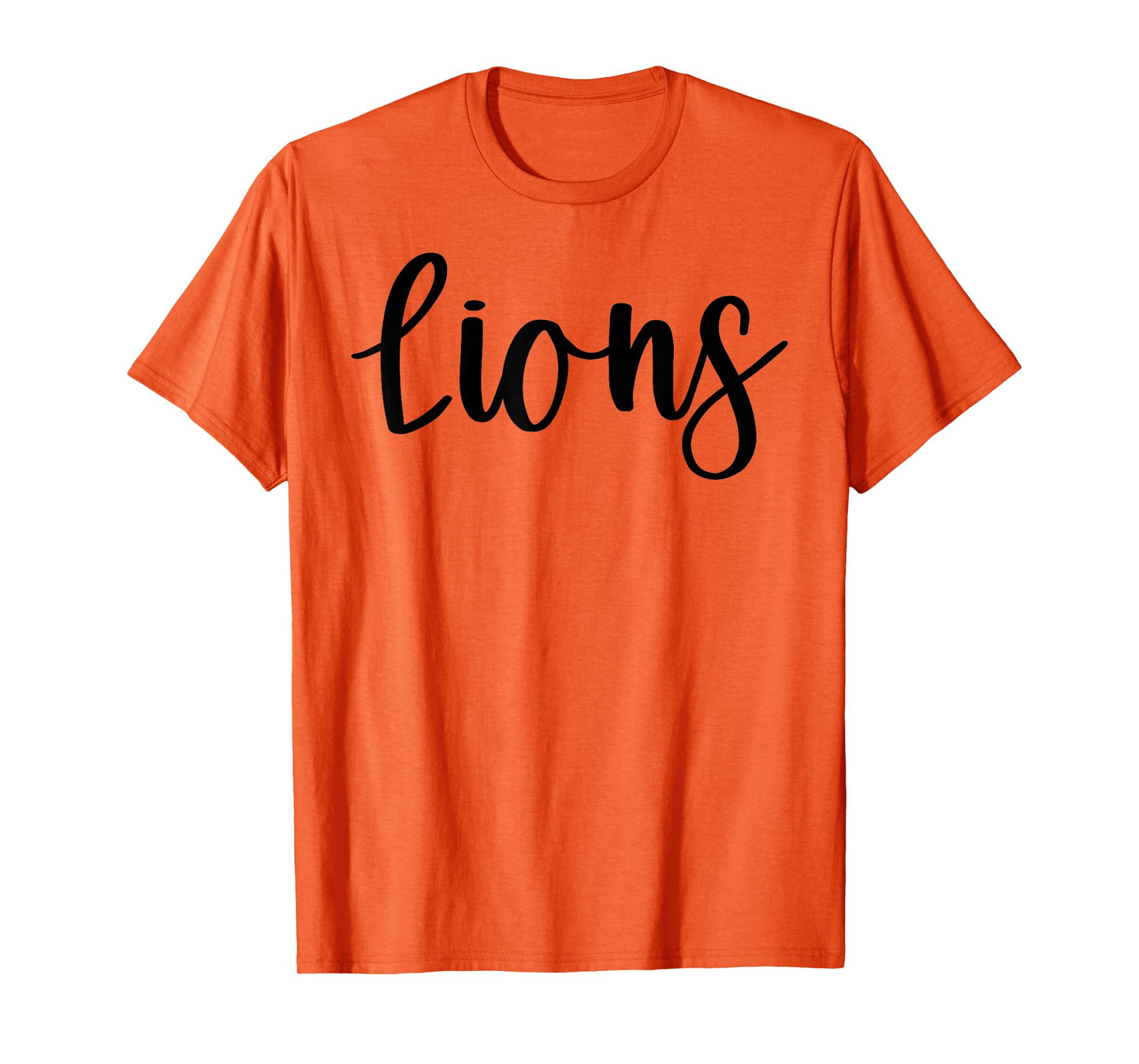 Lions School Spirit Team Mascot Game Night T-Shirt