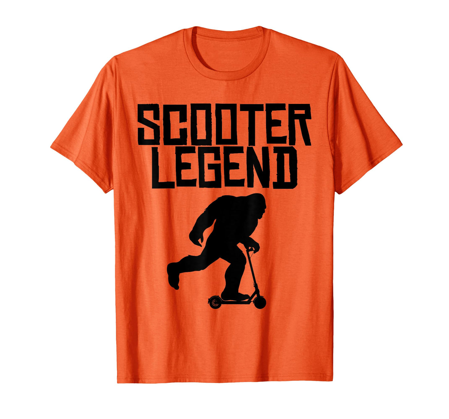 Bigfoot Scooter Legend funny Bigfoot on Scooter T-Shirt