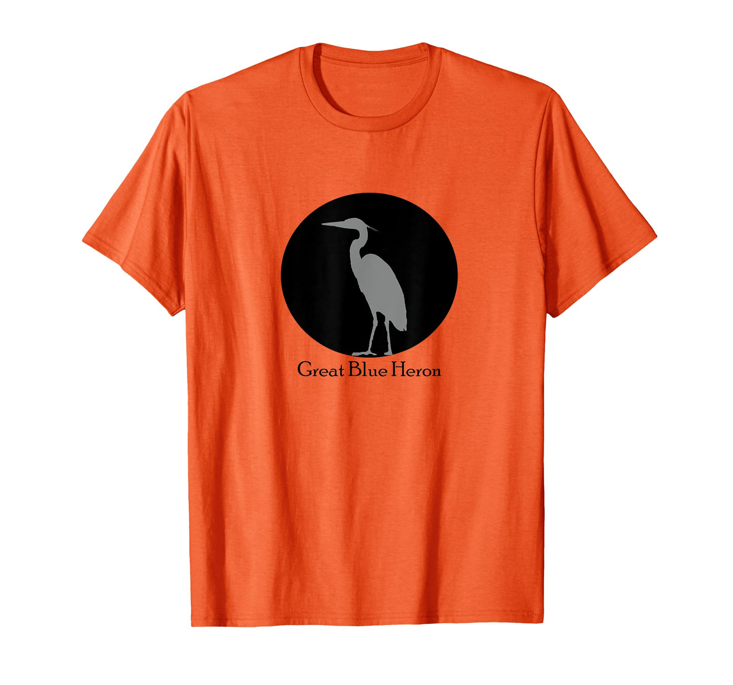 Great Blue Heron Bird shirt for birding or birdwatching T-Shirt