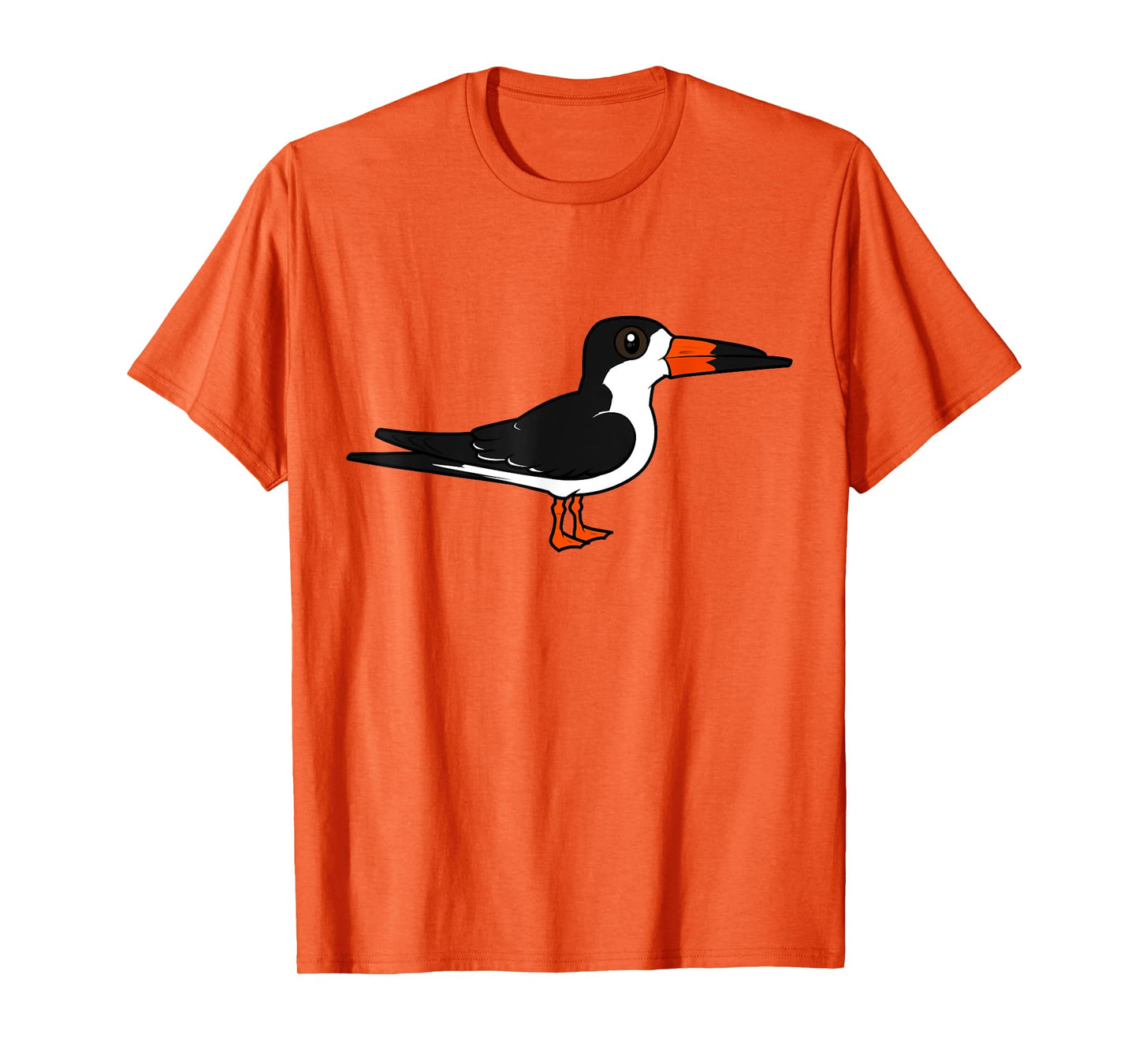 Cute Cartoon Black Skimmer Unique Shorebird Birdorable Bird T-Shirt