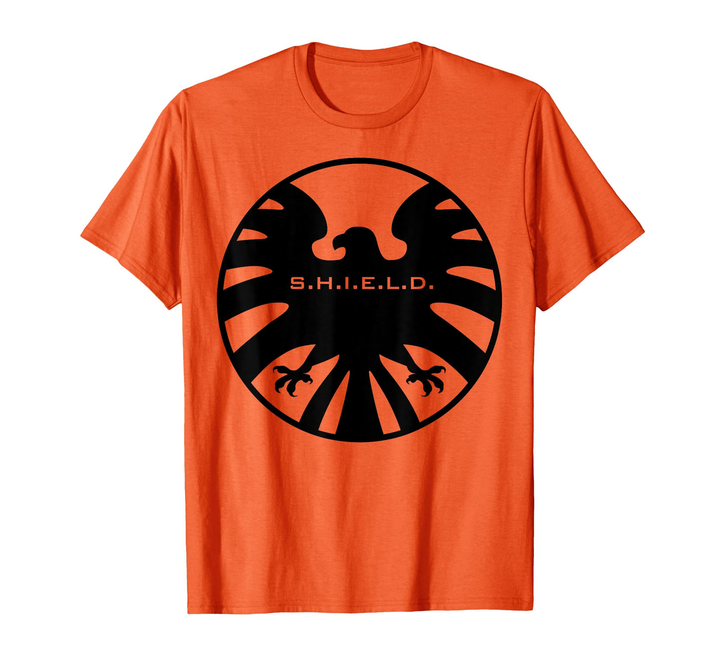 Marvel Agents of S.H.I.E.L.D. Black Out Eagle Badge T-Shirt