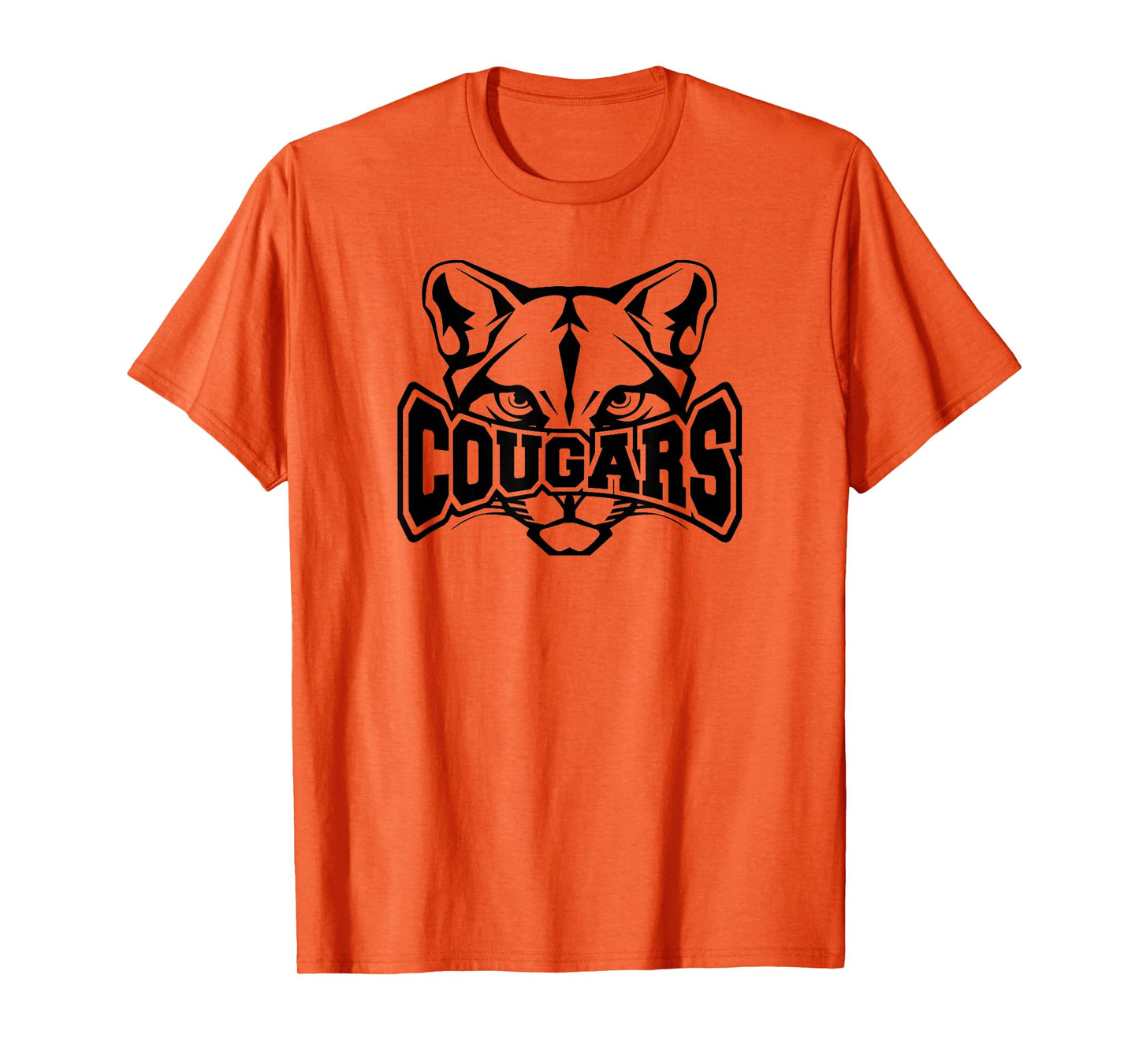 Cougars Teacher Student School Sports Fan Team Spirit T-Shirt
