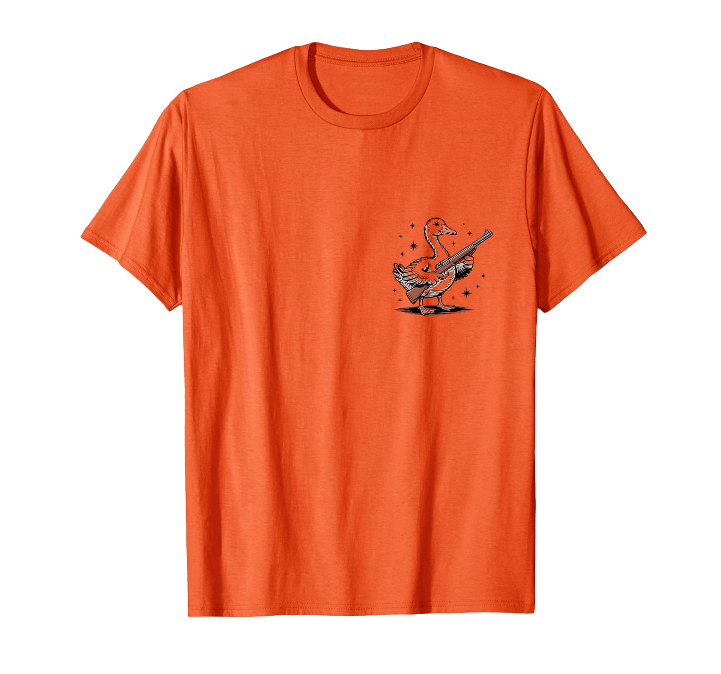 Today I'm A Serious Goose Lovers Goose With Gun (ON BACK) T-Shirt