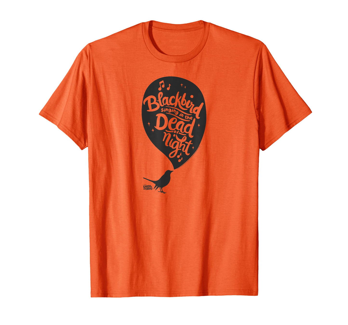 Lyrics by Lennon and McCartney - Blackbird T-Shirt