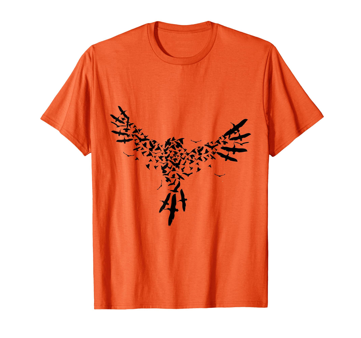 Eagle Flying Blackbirds Formation T-Shirt T-Shirt