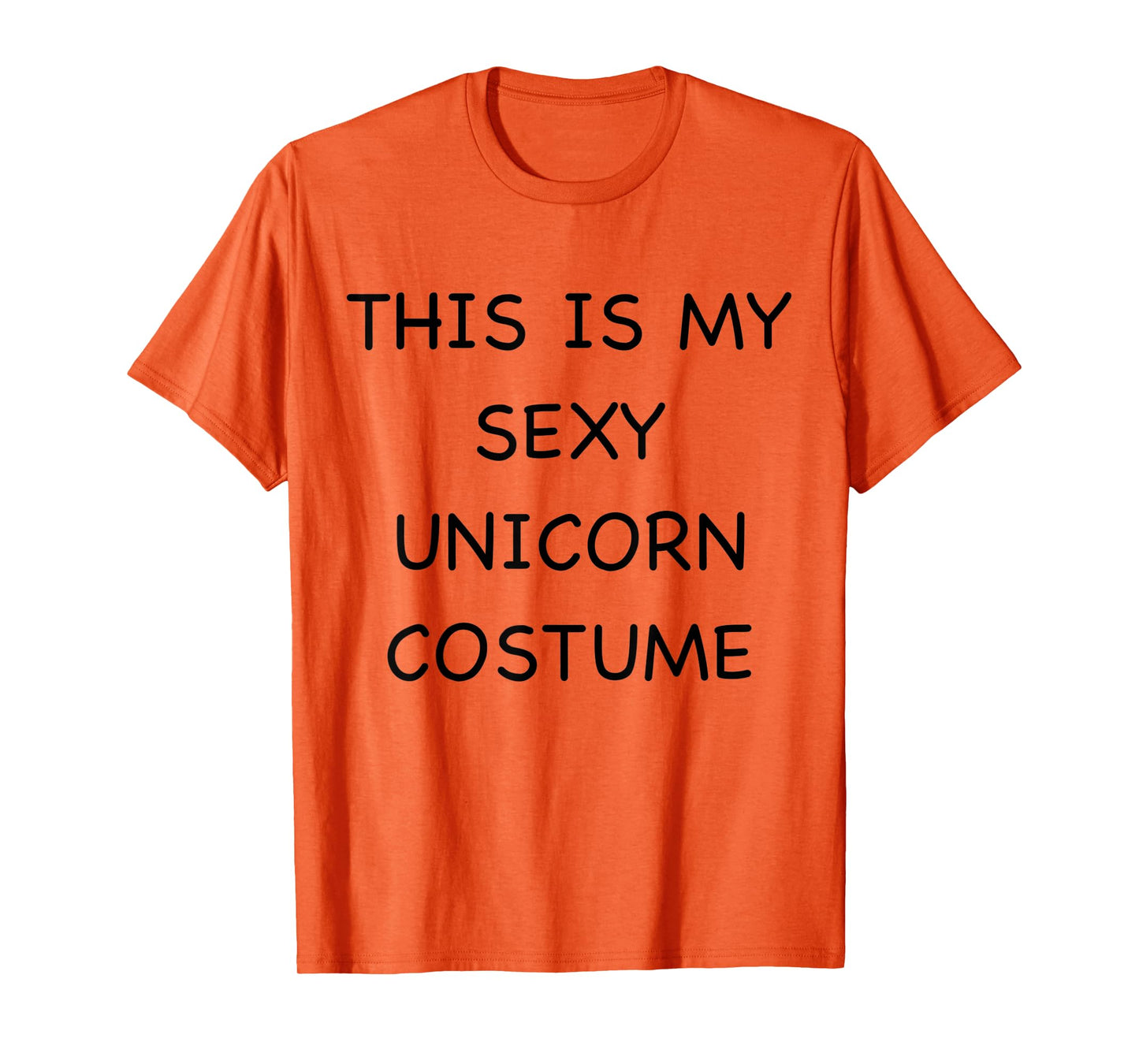 Sexy Unicorn Lazy Halloween Costume Funny Easy Outfit T-Shirt