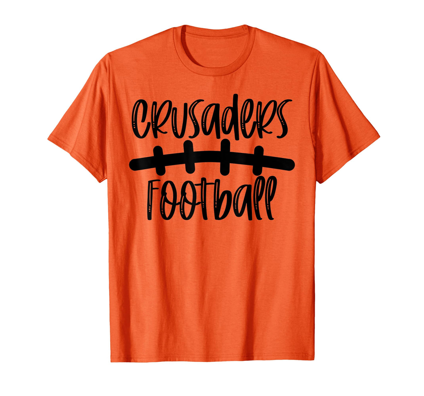 Crusaders Football School Spirit Team Mascot Game Night T-Shirt