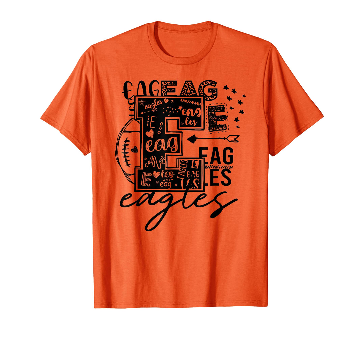 Eagles School Sports Fan Team Spirit T-Shirt