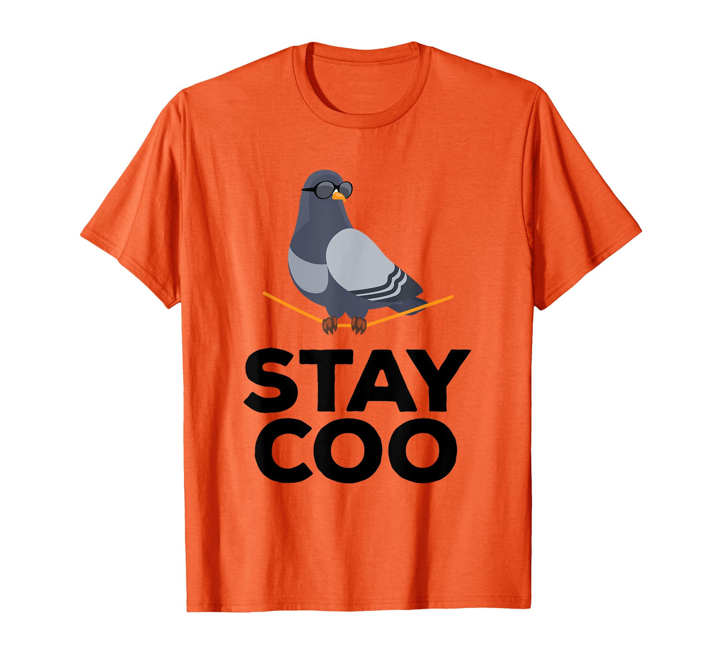 Stay Coo Bird T Shirt | Birding Funny Cool Pigeon Shirt T-Shirt