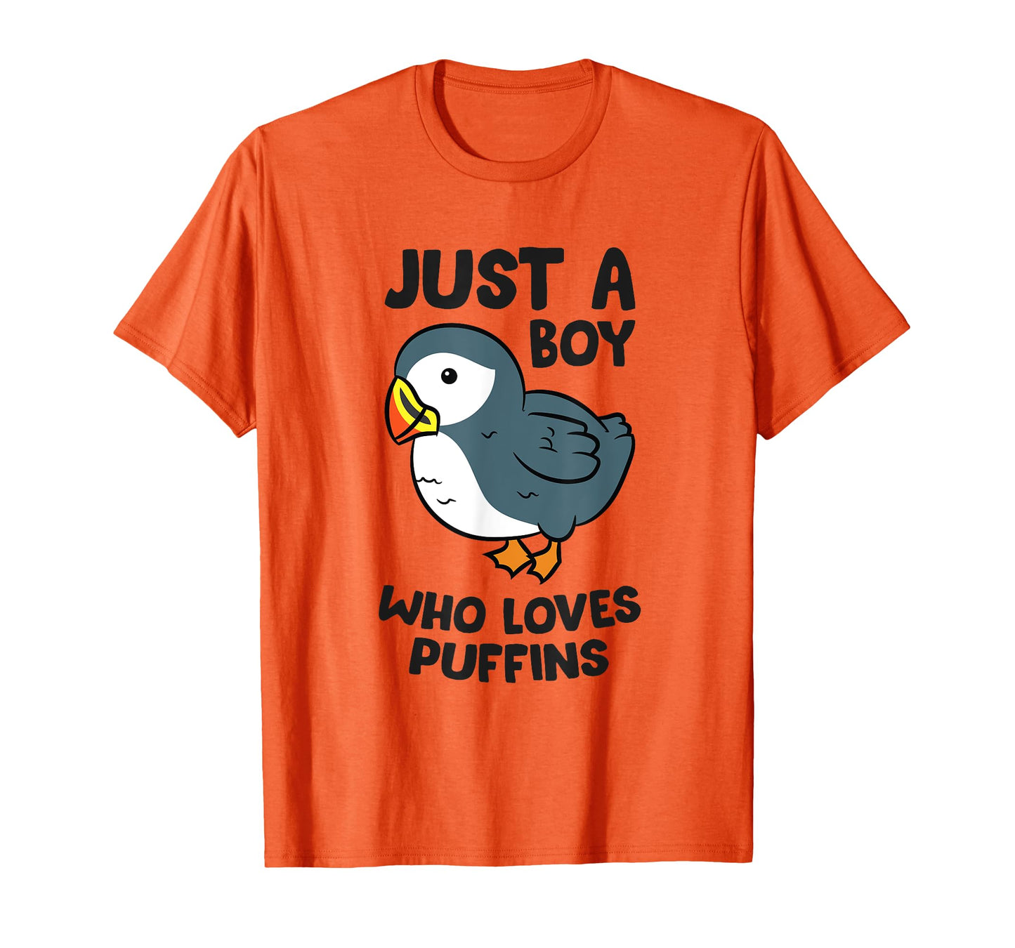 Just a Boy Who Loves Puffins T-Shirt