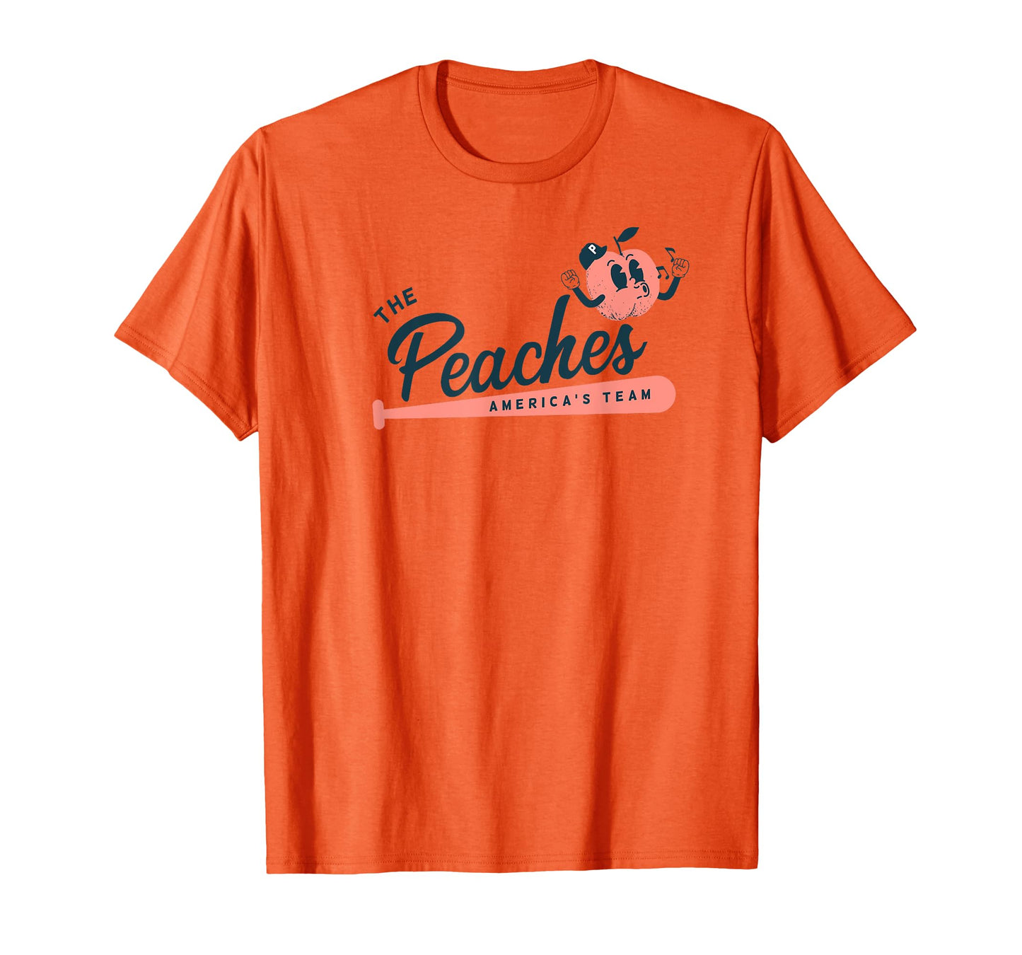 The Peaches - Softball and Baseball Custom Jersey T-Shirt