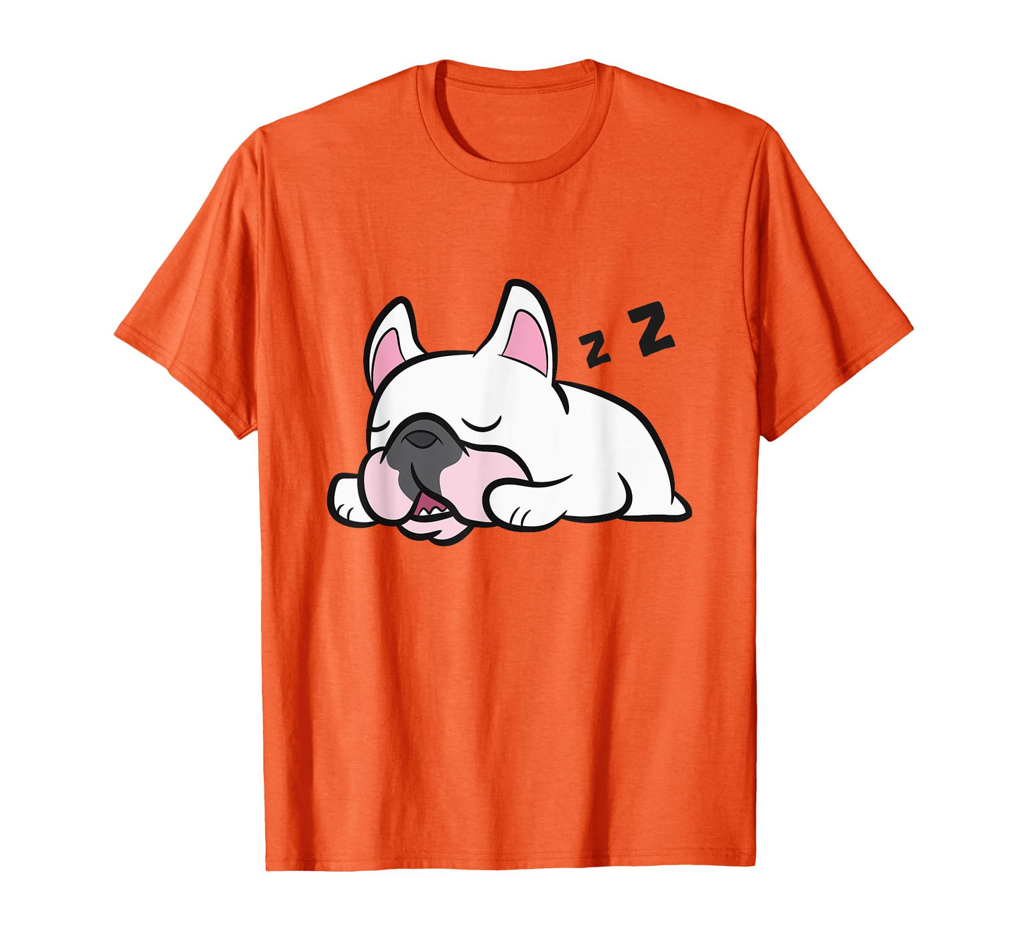 French Bulldog Puppy Sleeping Tired French Bulldog Men Women Girls Kids T-Shirt