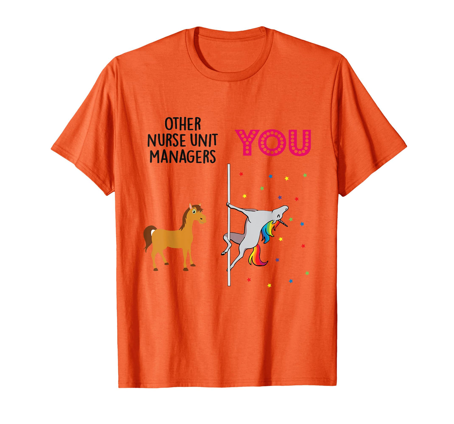 Nurse Unit Manager Funny Unicorn T-Shirt
