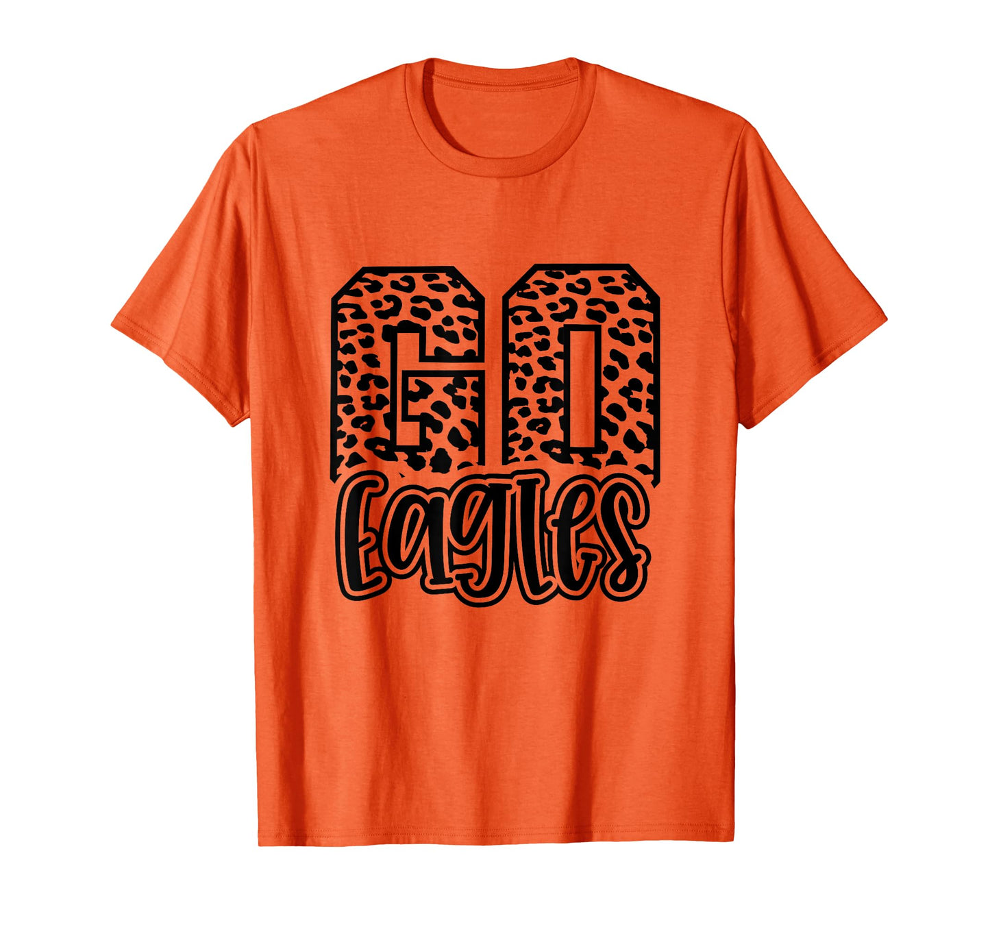 Eagles Mascot GO Team Spirit Game Day School Cute Trendy T-Shirt